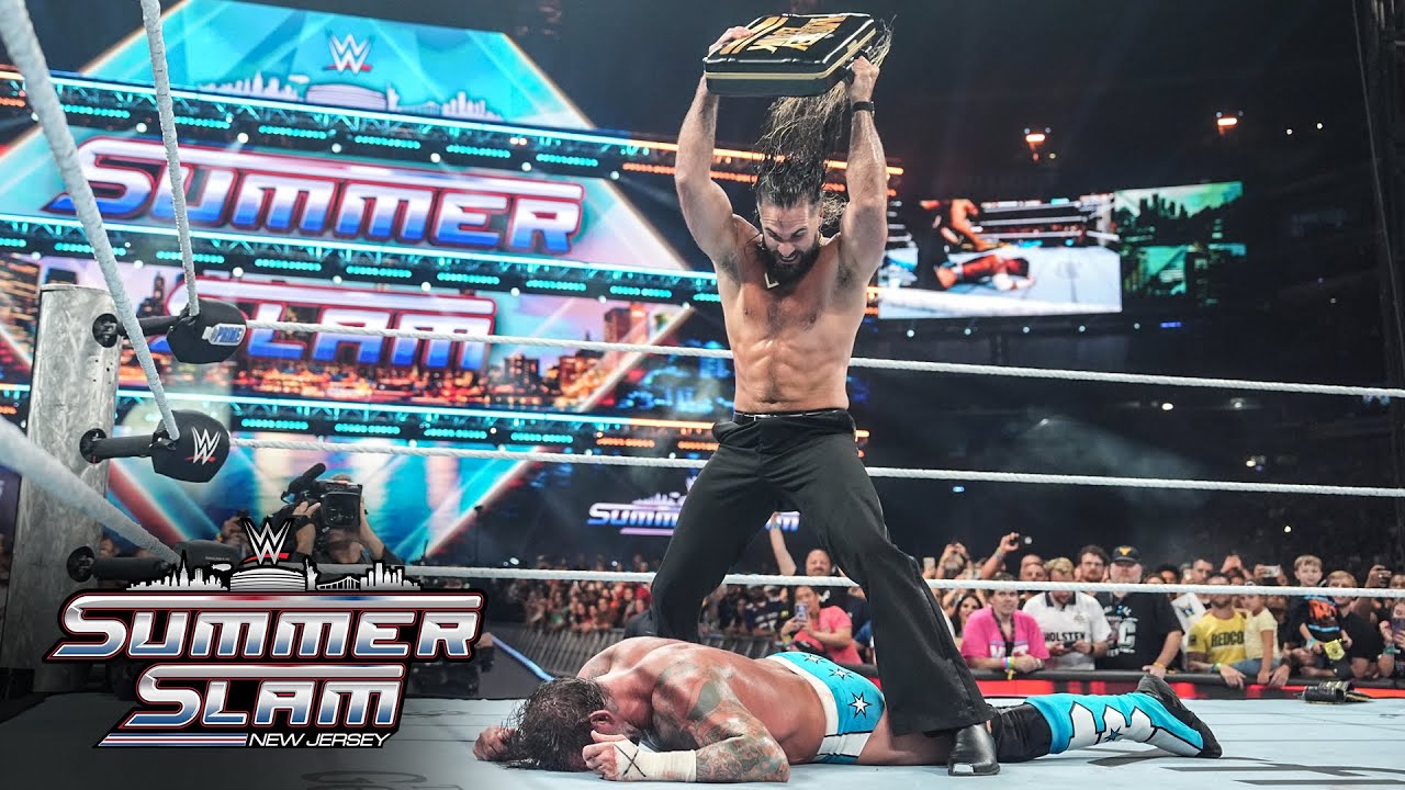 Live reactions to Seth Rollins’ epic SummerSlam cash-in in multiple languages