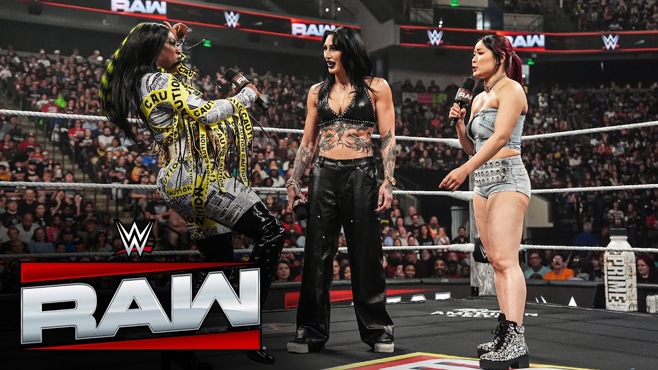 FULL SEGMENT: Rhea Ripley and IYO SKY to challenge Naomi at SummerSlam: Raw, July 14, 2025