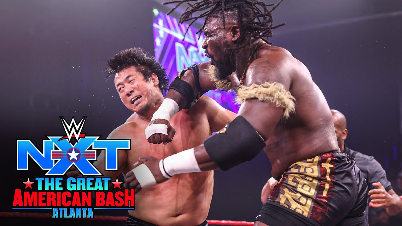 Oba Femi vs. Yoshiki Inamura | NXT Title Match: Great American Bash 2025 highlights