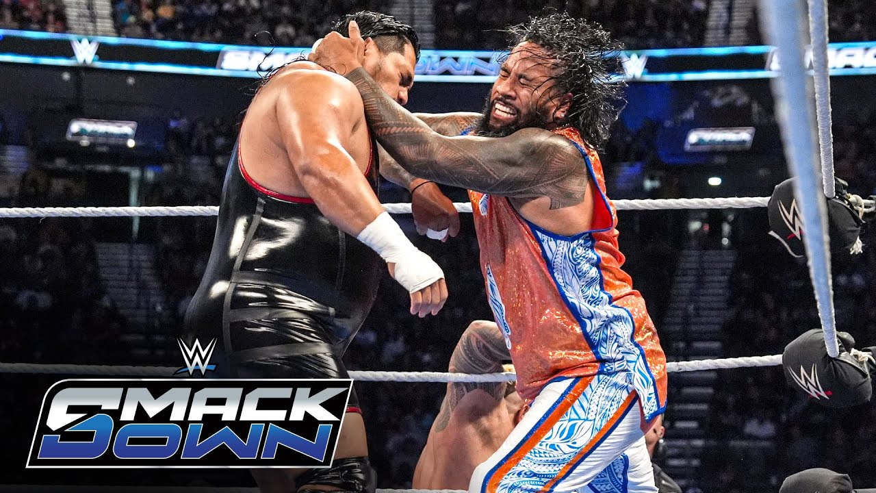 FULL MATCH: LA Knight & Jimmy Uso defeat Solo Sikoa & JC Mateo: SmackDown, July 11, 2025