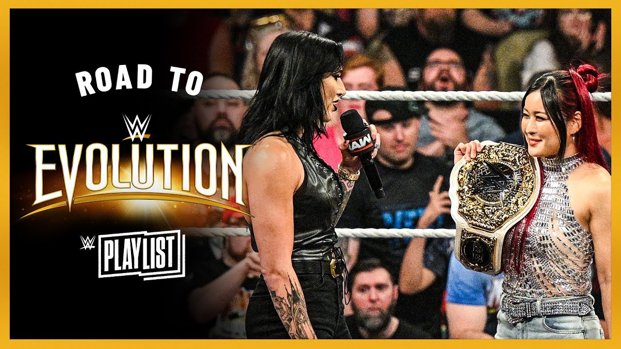 IYO SKY vs. Rhea Ripley | Road to Evolution 2025: WWE Playlist