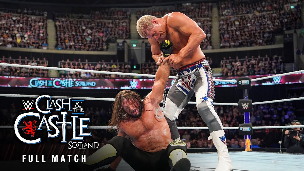 FULL MATCH: Cody Rhodes vs. AJ Styles | WWE Title “I Quit” Match: Clash at the Castle: Scotland