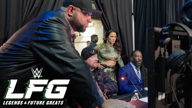 Undertaker keeps a close eye on epic final match: WWE LFG hq720