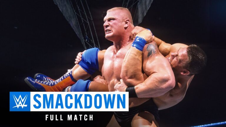 FULL MATCH: John Cena vs. Brock Lesnar: SmackDown, Sept. 19, 2002 hq720