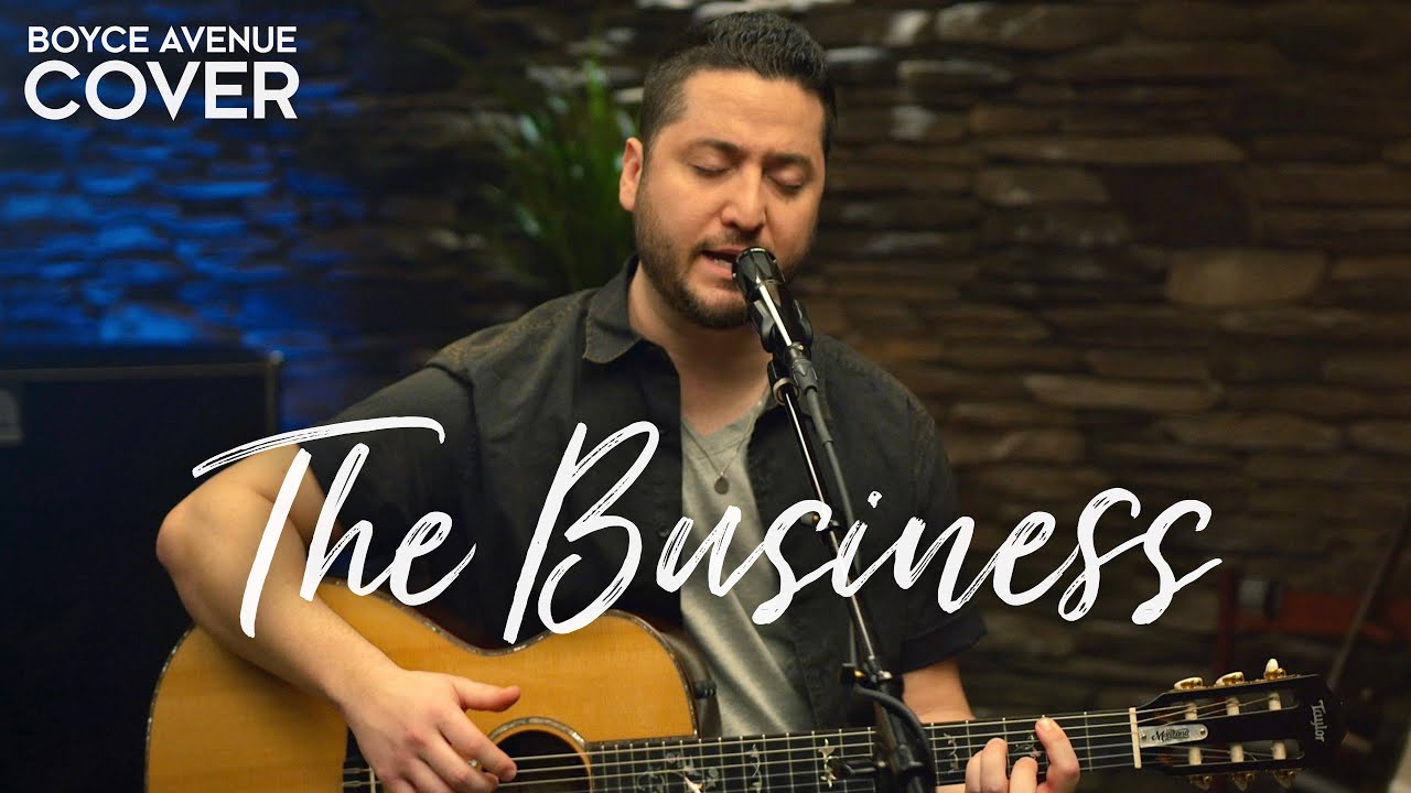 The Business – Tiësto (Boyce Avenue acoustic cover) on Spotify & Apple