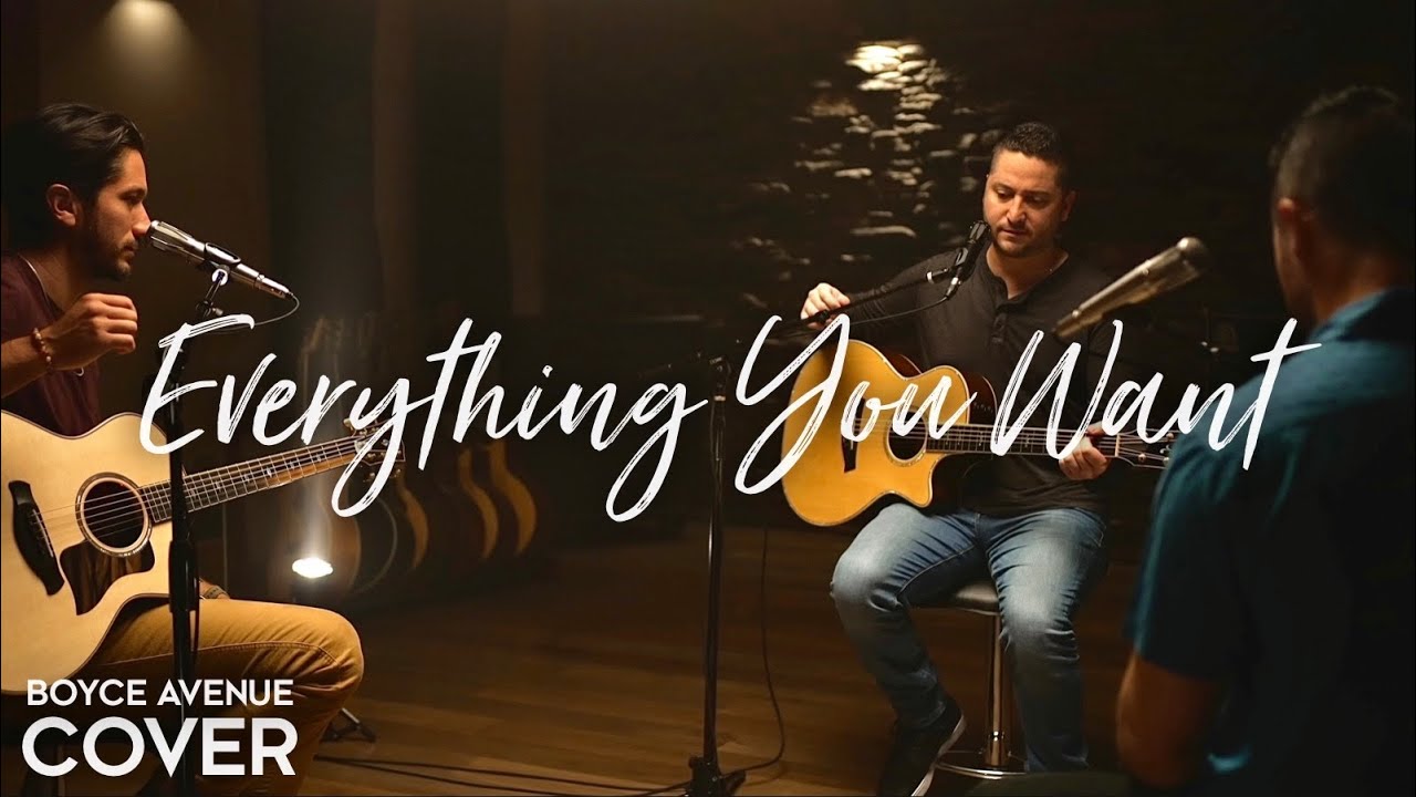 Everything You Want – Vertical Horizon (Boyce Avenue acoustic cover) on Spotify & Apple
