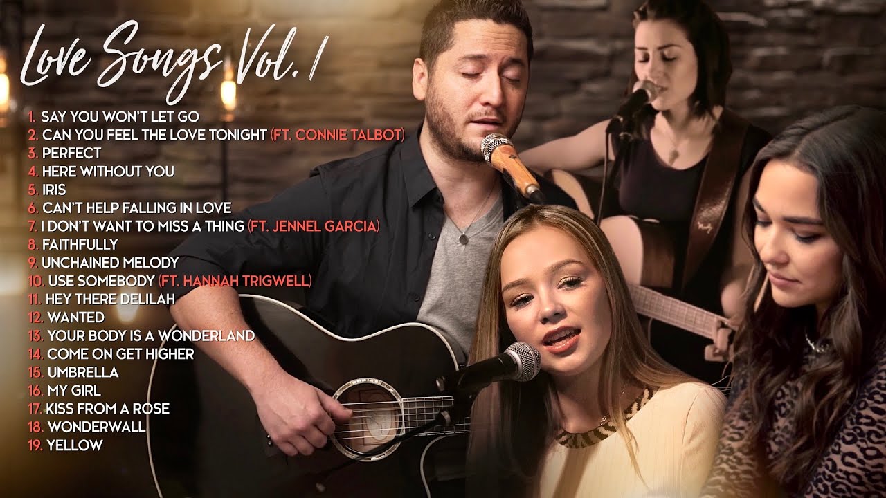 Boyce Avenue Acoustic Cover Love Songs/Wedding Songs (Connie Talbot, Jennel Garcia, Hannah Trigwell)