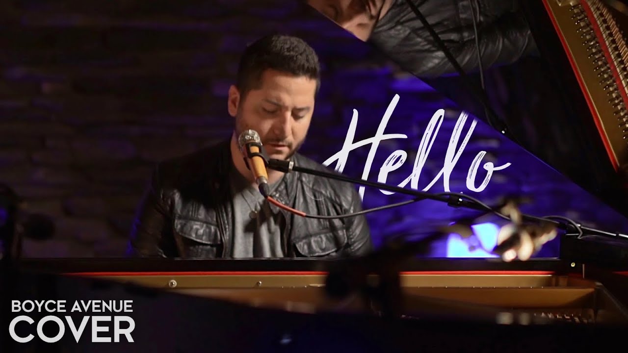 Hello – Lionel Richie (Boyce Avenue piano acoustic cover) on Spotify & Apple