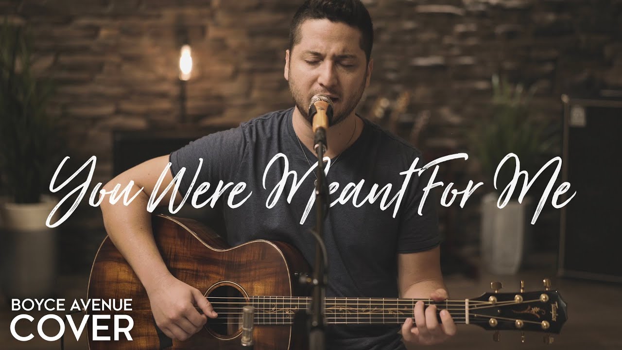 You Were Meant For Me – Jewel (Boyce Avenue acoustic cover) on Spotify & Apple