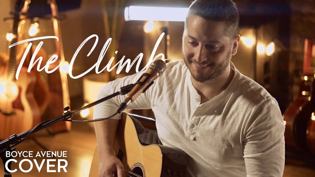 The Climb – Miley Cyrus (Boyce Avenue acoustic cover) on Spotify & Apple