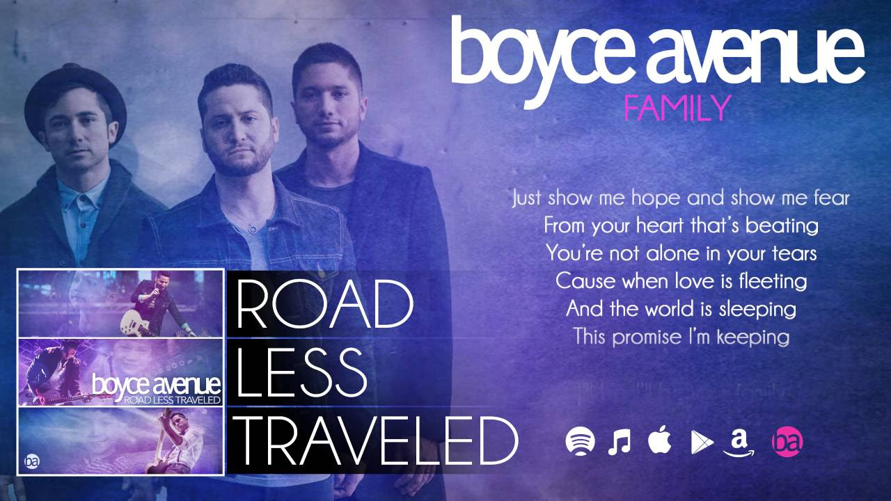Boyce Avenue – Family (Lyric Video)(Original Song) on Spotify & Apple