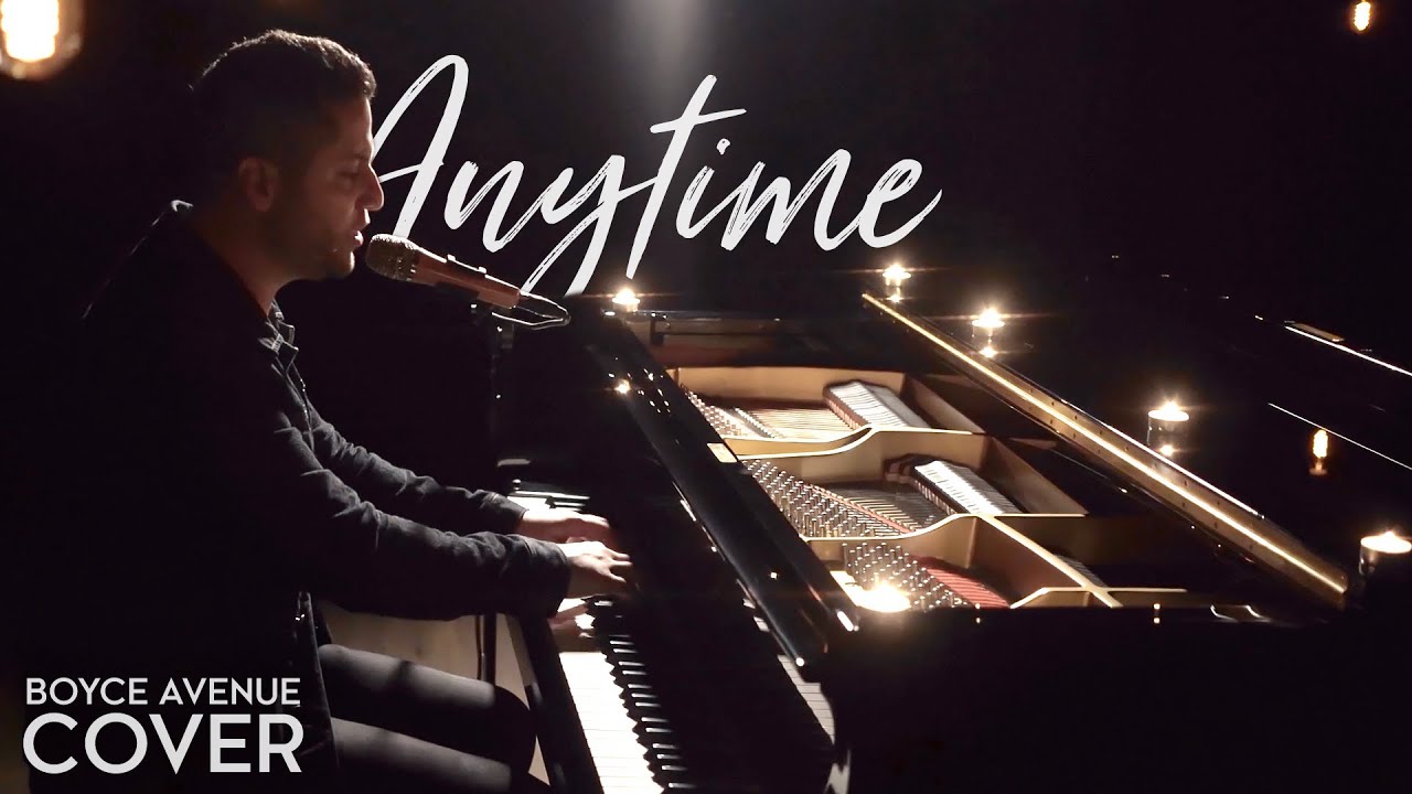 Anytime – Brian McKnight (Boyce Avenue piano acoustic cover) on Spotify & Apple