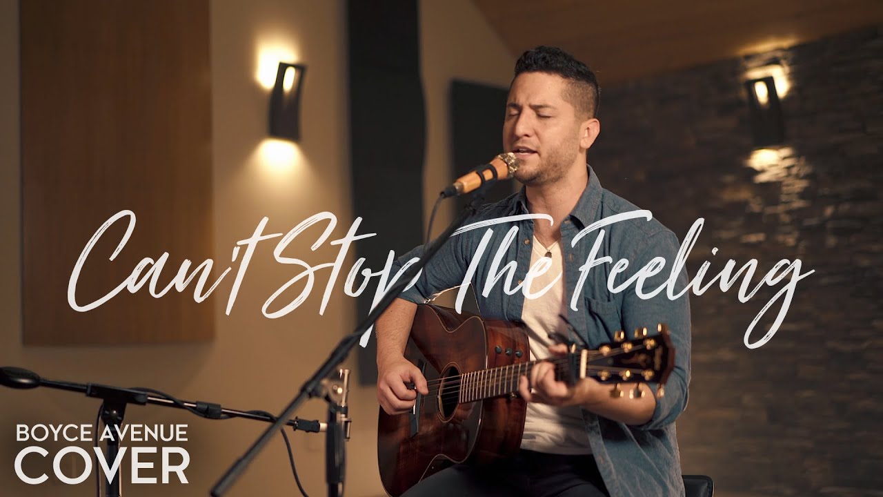 Can’t Stop The Feeling – Justin Timberlake (Boyce Avenue acoustic cover) on Spotify & Apple