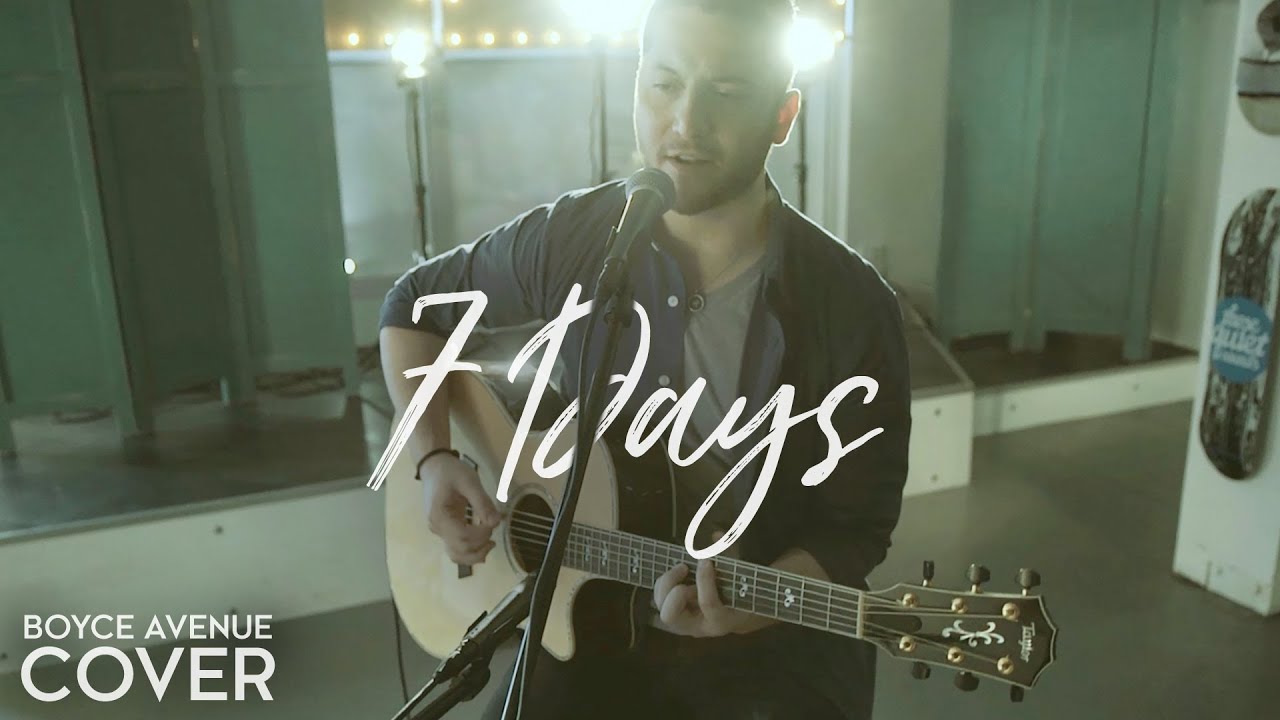 7 Days – Craig David (Boyce Avenue acoustic cover) on Spotify & Apple