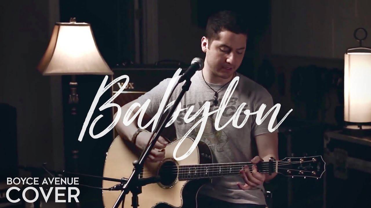 Babylon – David Gray (Boyce Avenue acoustic cover) on Spotify & Apple