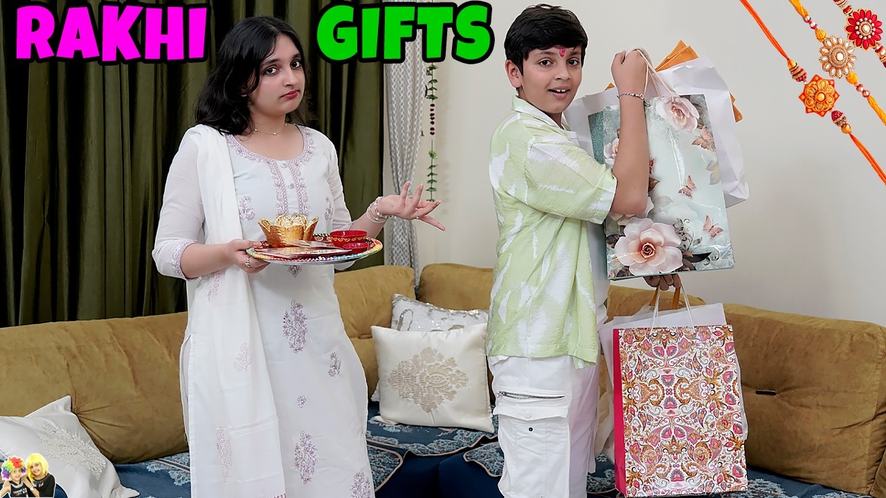 RAKHI GIFTS | Rakhi Celebration Aayu Pihu | Aayu and Pihu Show