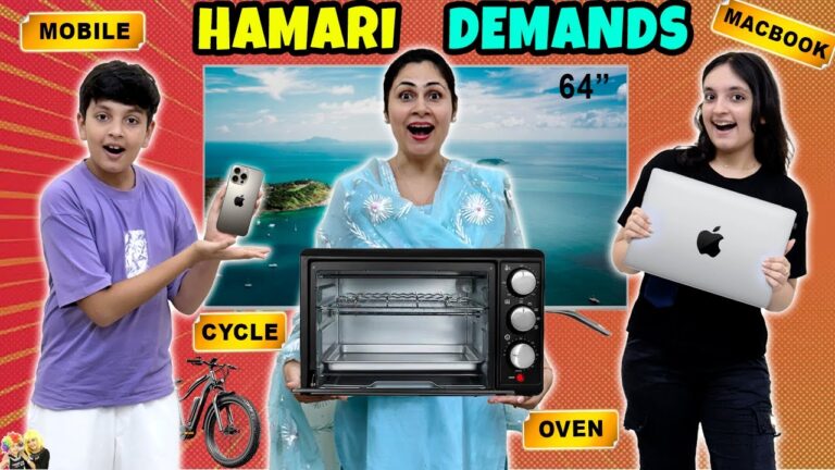 HAMARI DEMANDS | Papa Kanjoos | Aayu and Pihu Show hq720