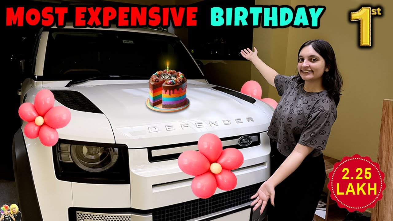 MOST EXPENSIVE BIRTHDAY | Celebration, Insurance, Service, Mileage of Defender | Aayu and Pihu Show