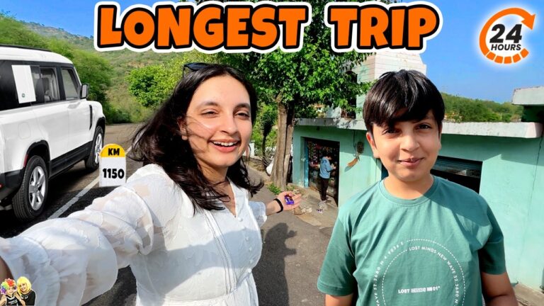 LONGEST TRIP | 24 hours on Highway | Aayu and Pihu Show hq720