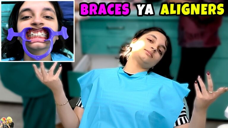 BRACES YA ALIGNERS | Pihu ke Teeth | Dental treatment | Aayu and Pihu Show hq720