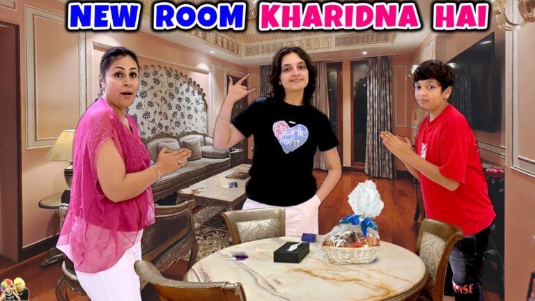 NEW ROOM KHARIDNA HAI | Family Travel Vlog | Aayu and Pihu Show hq720