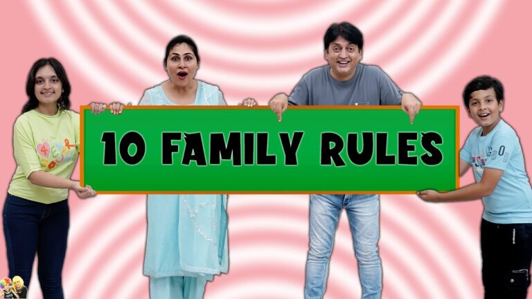 MODERN FAMILY, TIMELESS RULES : 10 Must-Try Guidelines  ️ | Types of Family | Aayu and Pihu Show hq720