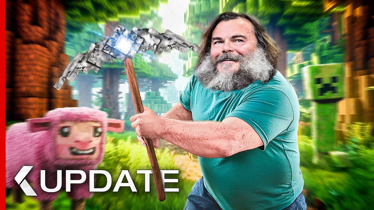 A MINECRAFT MOVIE Preview (2025) Can Jack Black Survive The Brickworld?