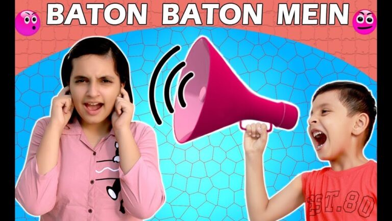 BATON BATON MEIN | FUN SPEECH CHALLENGE |  Aayu and Pihu Show hq720