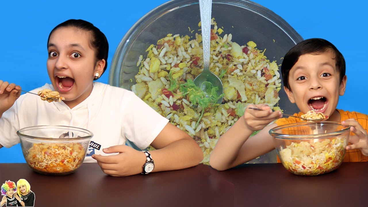 TWIN TELEPATHY BHELPURI CHALLENGE | Funny | Aayu and Pihu Show