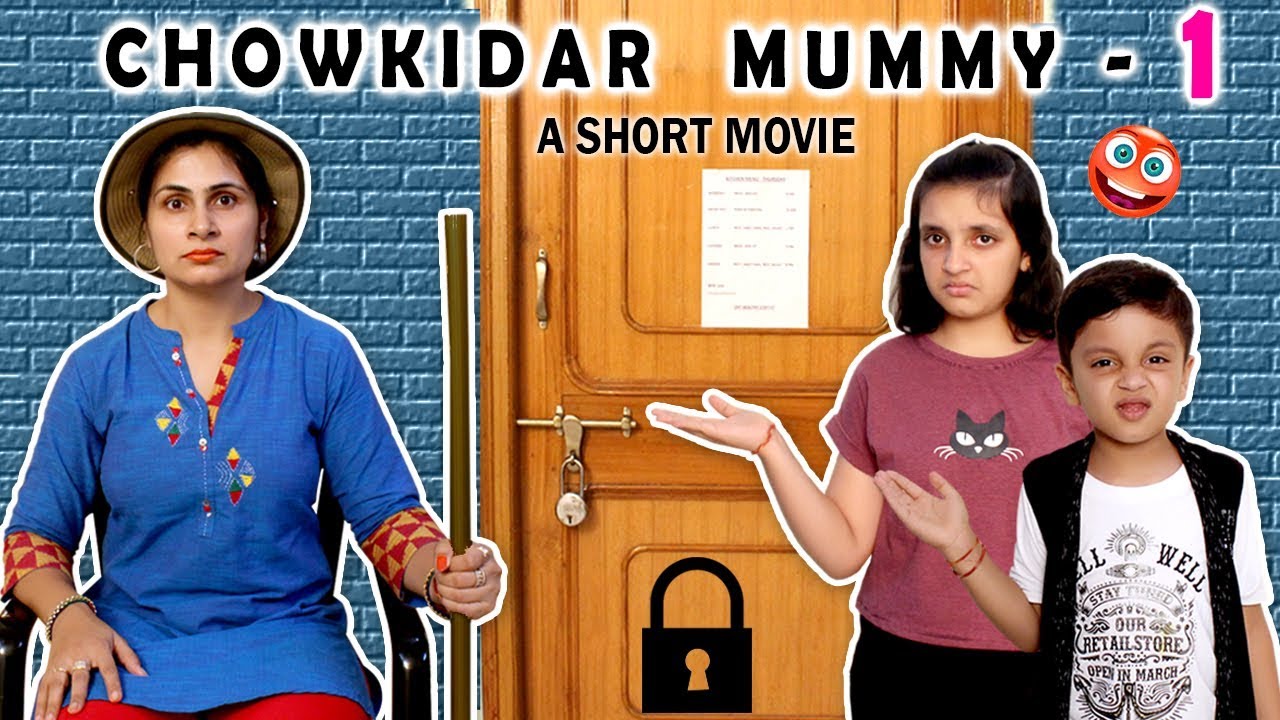 CHOWKIDAR MUMMY Part 1 – A Short Movie Funny | Aayu and Pihu Show