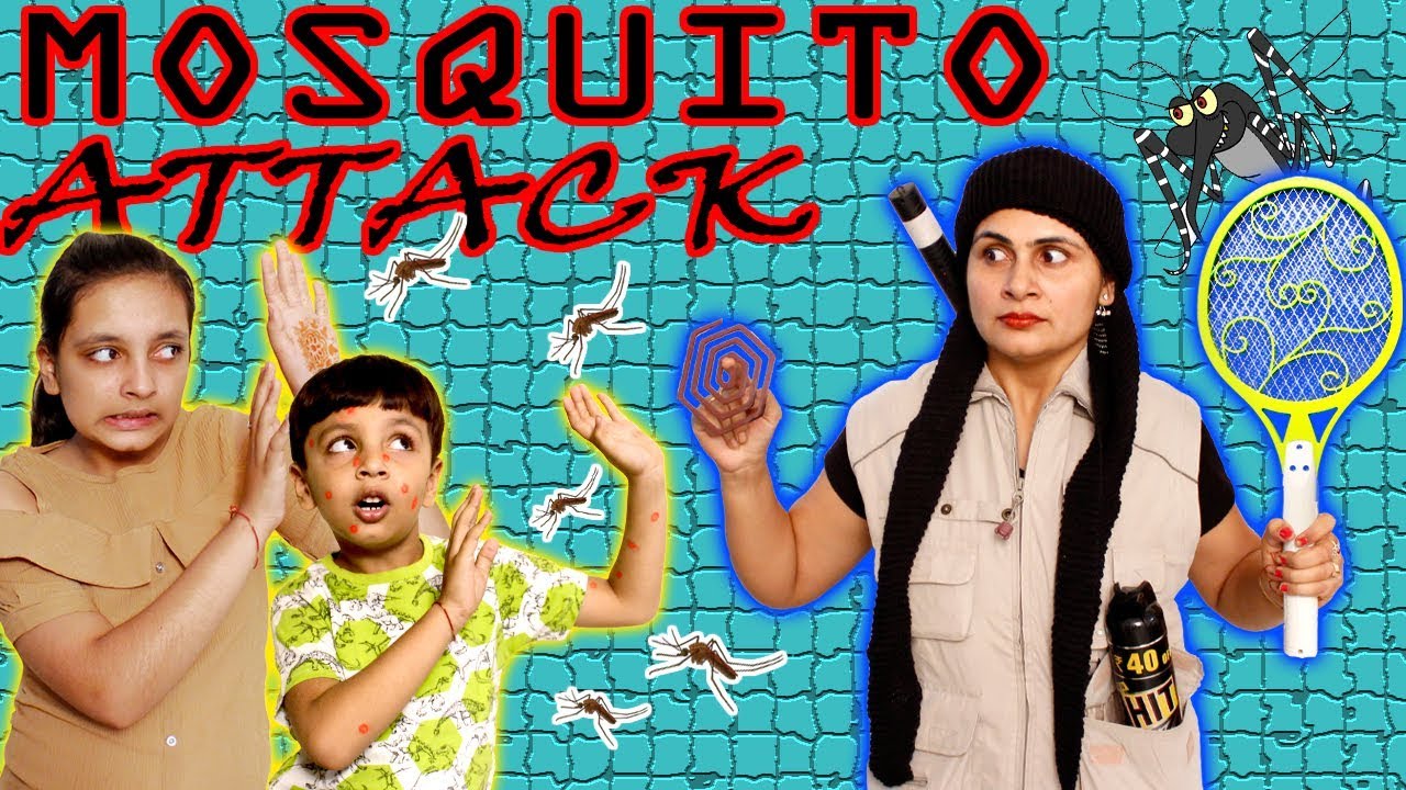 SHORT MOVIE – MOSQUITO ATTACK | MORAL STORY Kids Bloopers | Aayu and Pihu Show