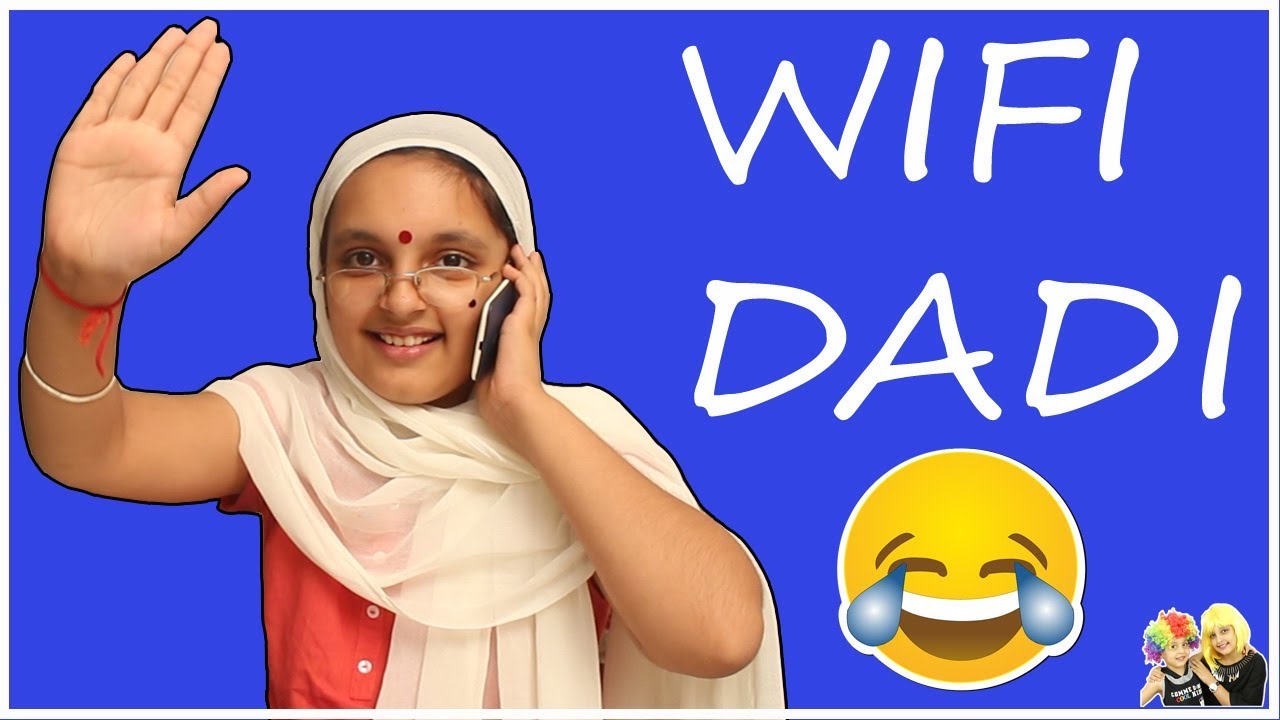 WIFI DADI Learn how to use Laptop || MOST FUNNY DADI || DADI MAA KE NUSKHE Bloopers