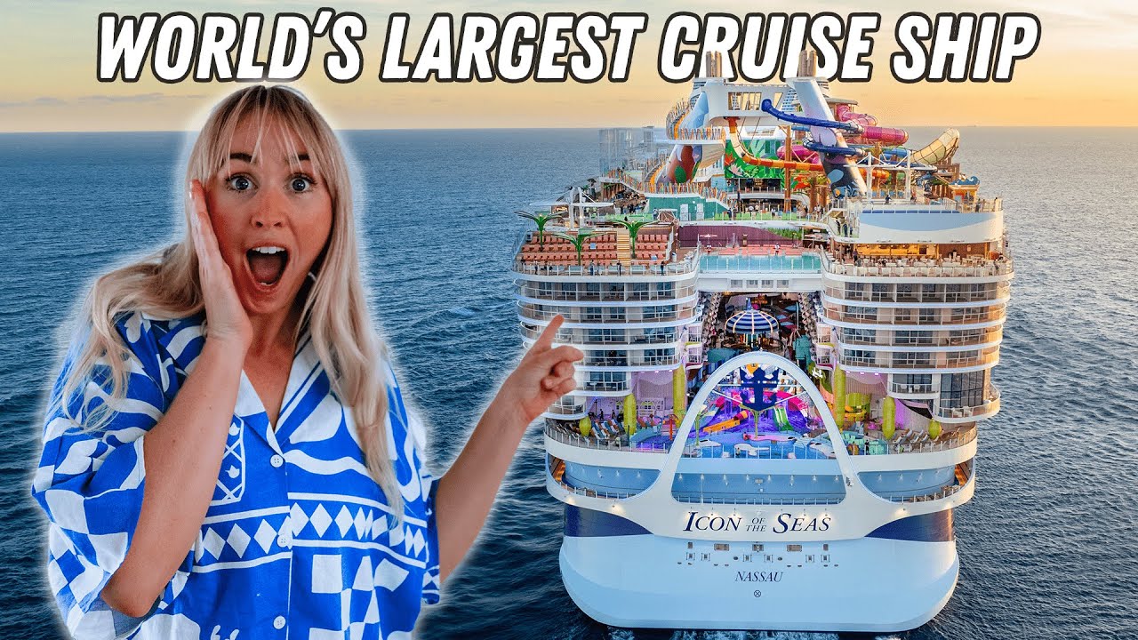 Full Tour of Icon of the Seas (THE WORLD’S LARGEST CRUISE SHIP)