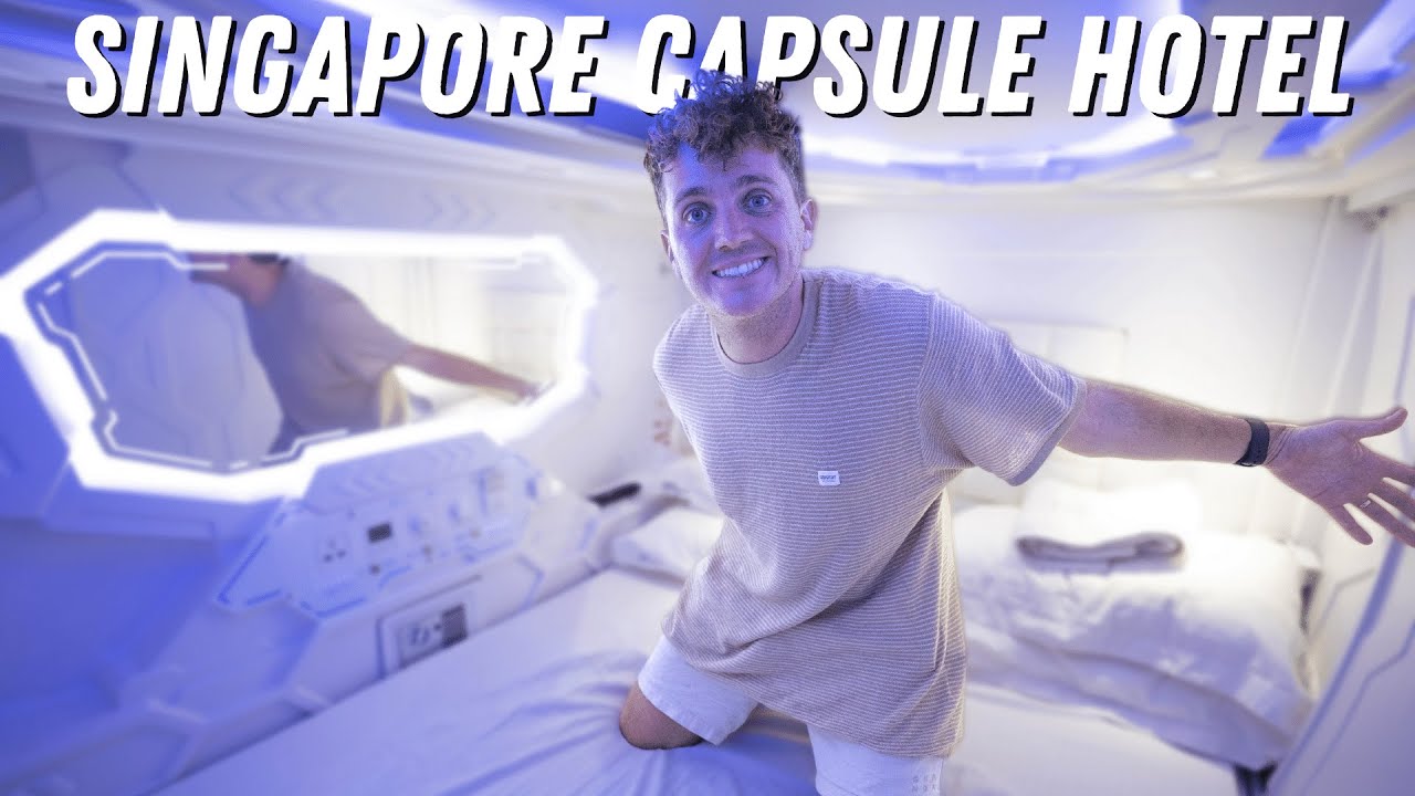 Surviving a Night in the Worlds Cheapest Capsule Hotel in Singapore
