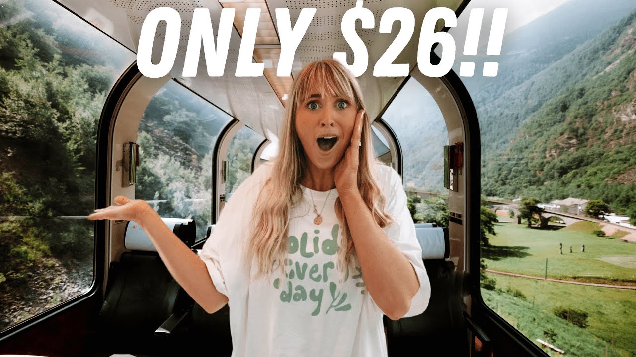 We Took The Worlds Most Beautiful Train Ride (The Bernina Express Pass from Italy to Switzerland)