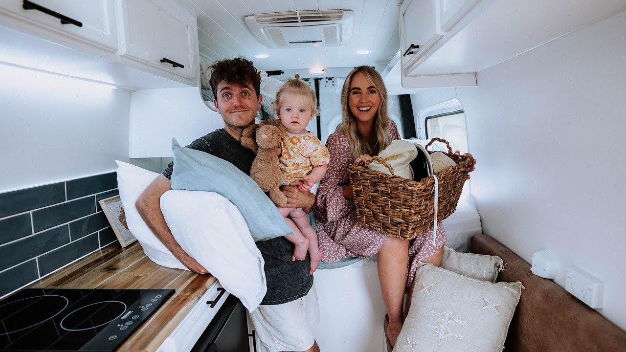 Our Full Time Van Life Begins | Move In Day