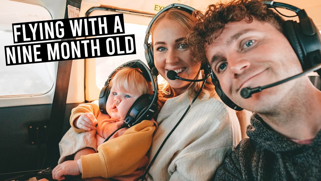 Flying with Our 9 Month Old Baby (Flinders Ranges)