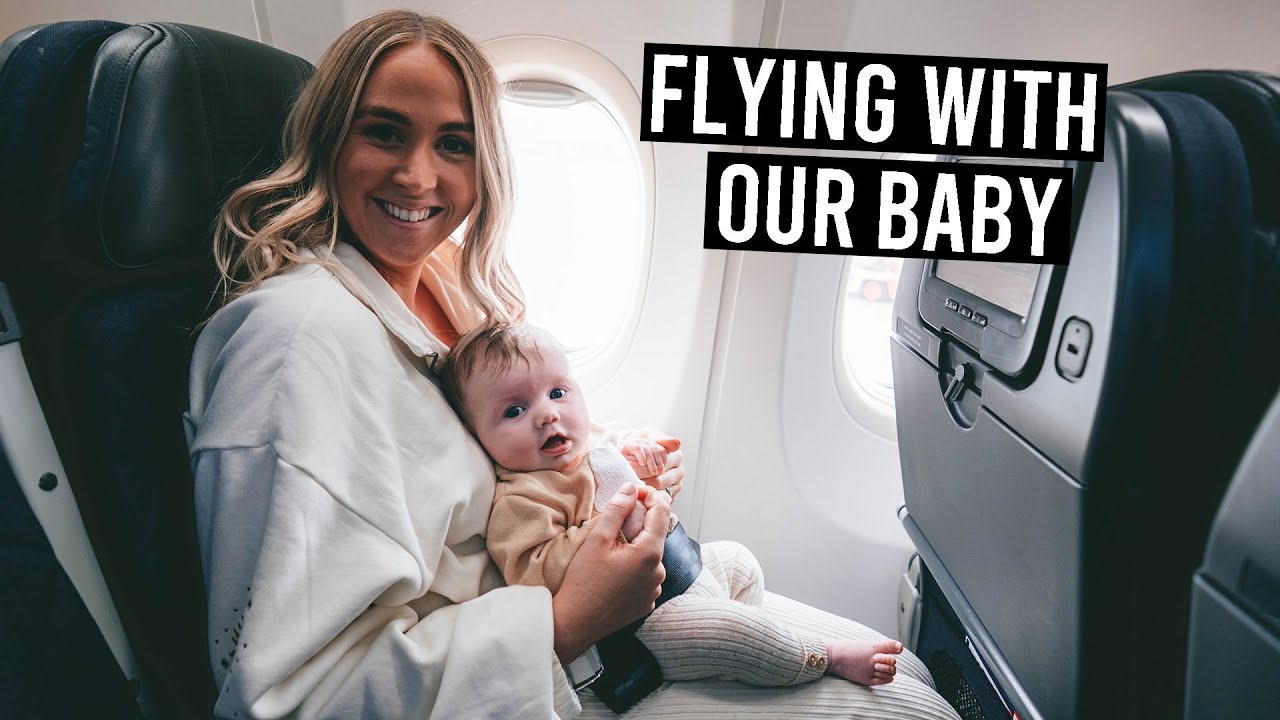 Flying with Our 2 Month Old Baby | Baby’s First Flight