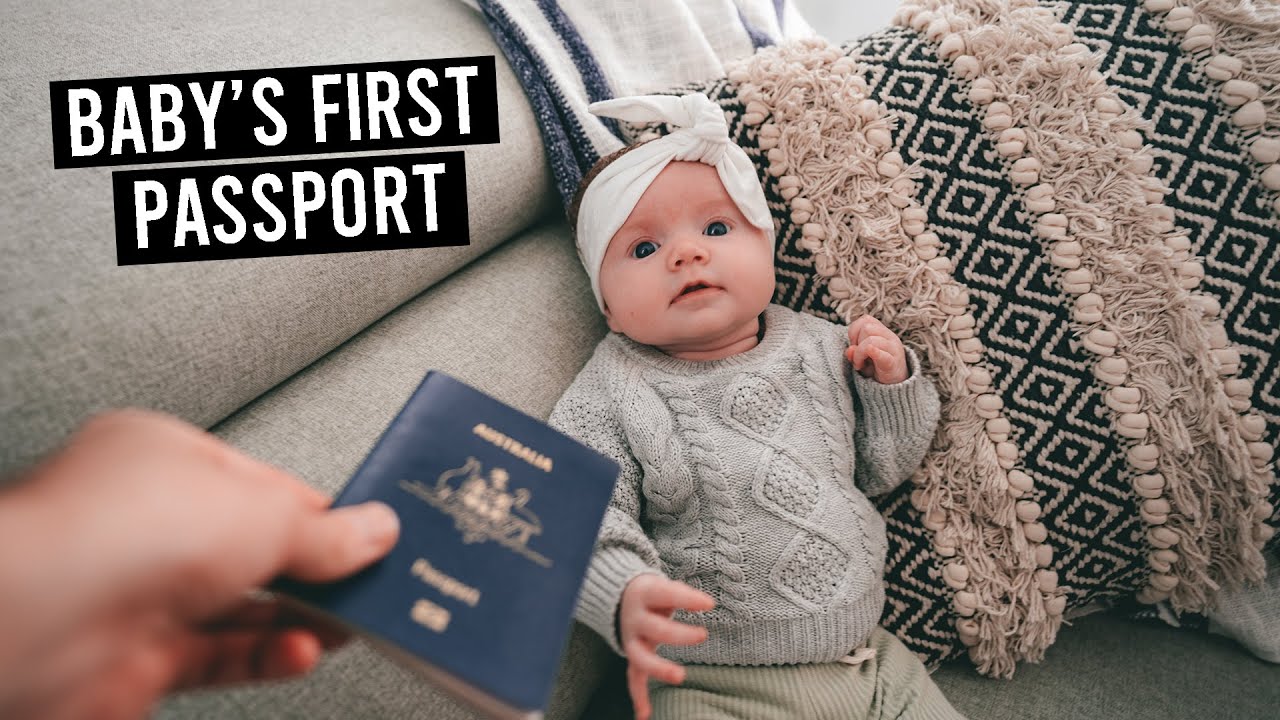 Our Baby’s First Passport