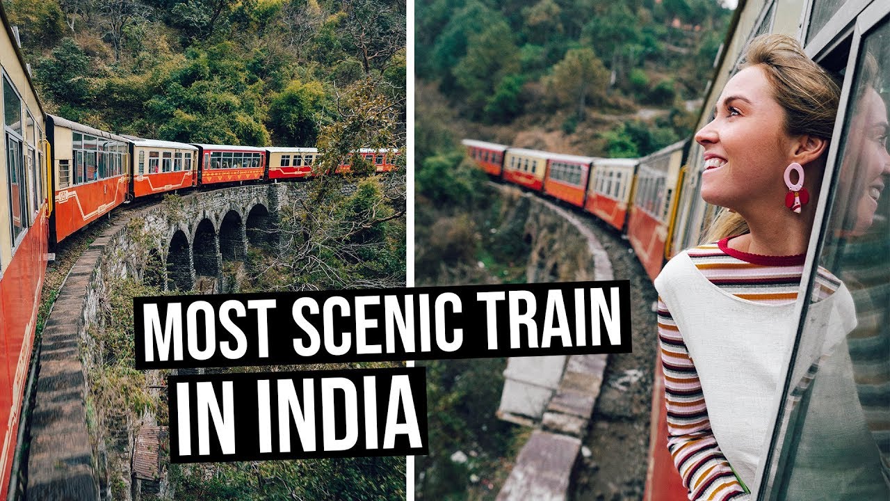 Most Scenic Train Ride in India | Toy Train from Kalka to Shimla
