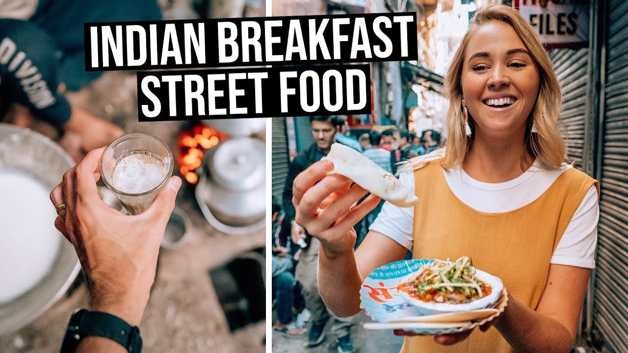We Tried Indian Breakfast Street Food in Old Delhi