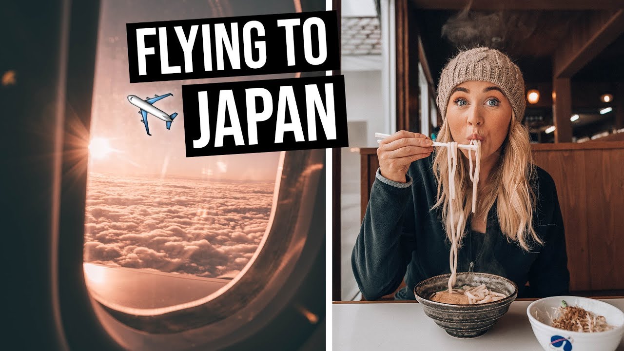 Flying from Australia to Japan on Qantas | LOTS of FLYING