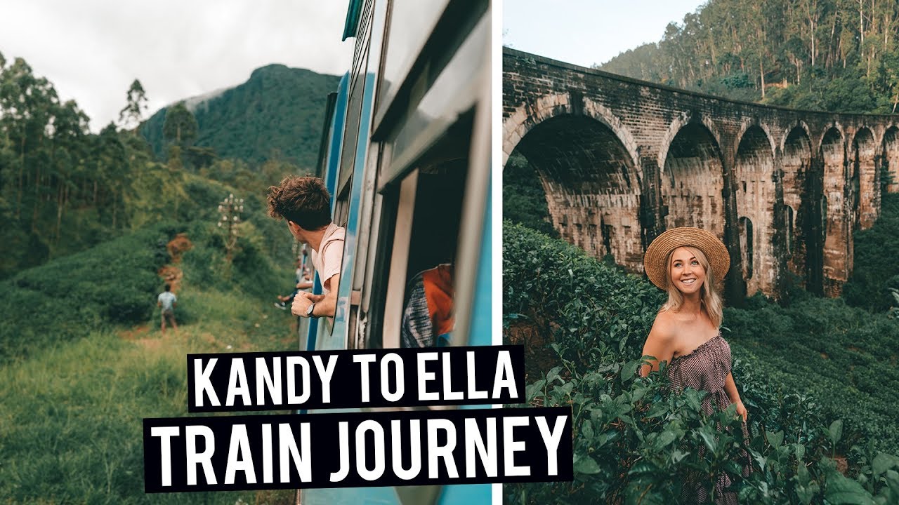 Most Scenic Train Ride in the World | Exploring Ella in Sri Lanka