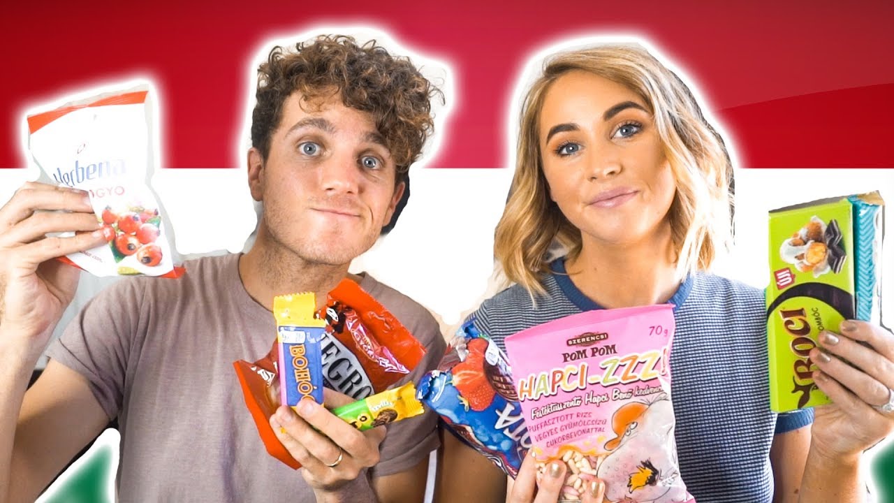 Trying Hungarian Candy & Snacks
