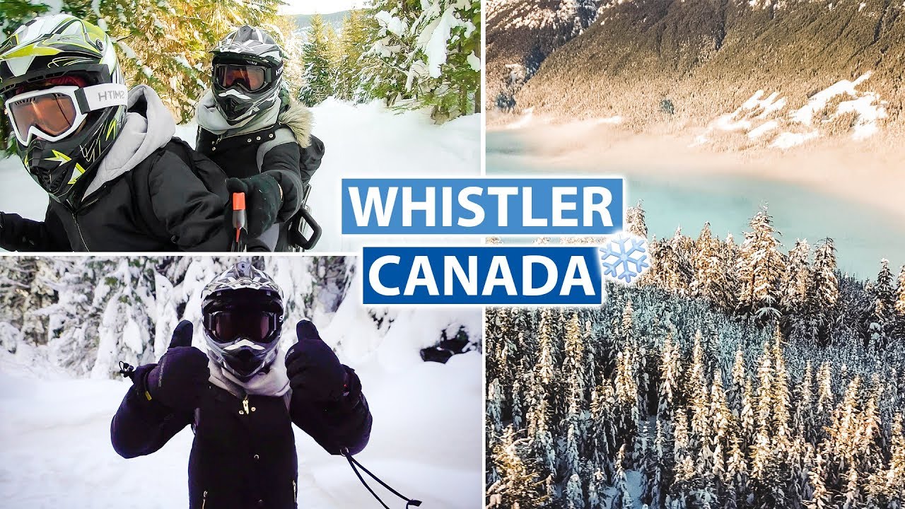 You NEED to do this in WHISTLER | Snowmobiling for the First Time