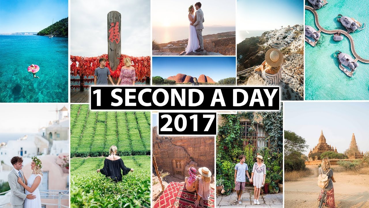 Couple Travels The World | A Second A Day for a Year 2017
