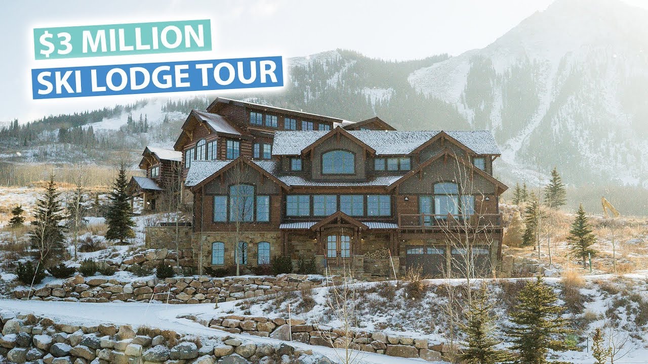 Our $3,000,000 Ski Mansion Tour | Colorado USA Vlog