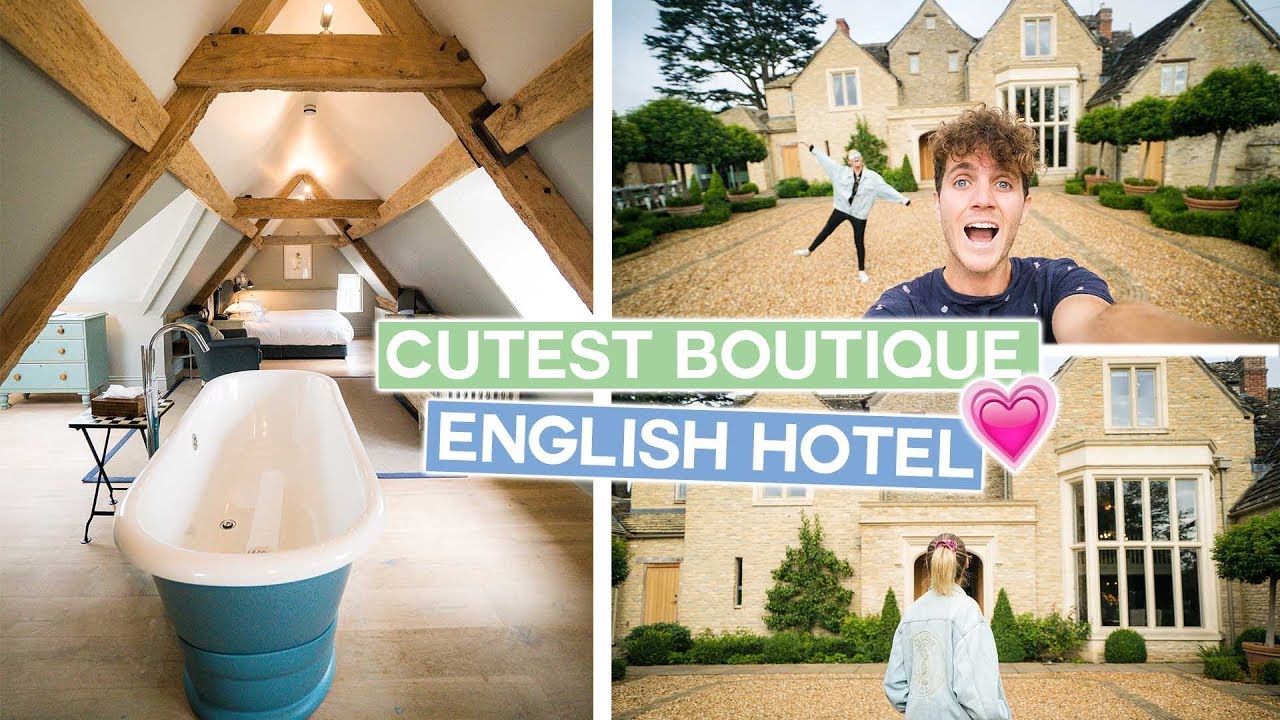 The Cotswolds CUTEST Boutique English Hotel | England Village Vlog