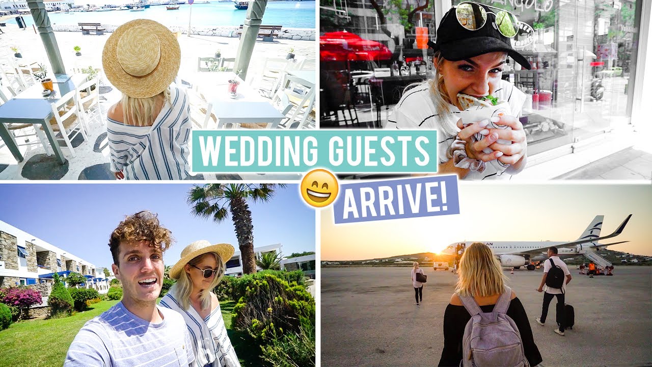 The First Wedding Guest Has Arrived!!