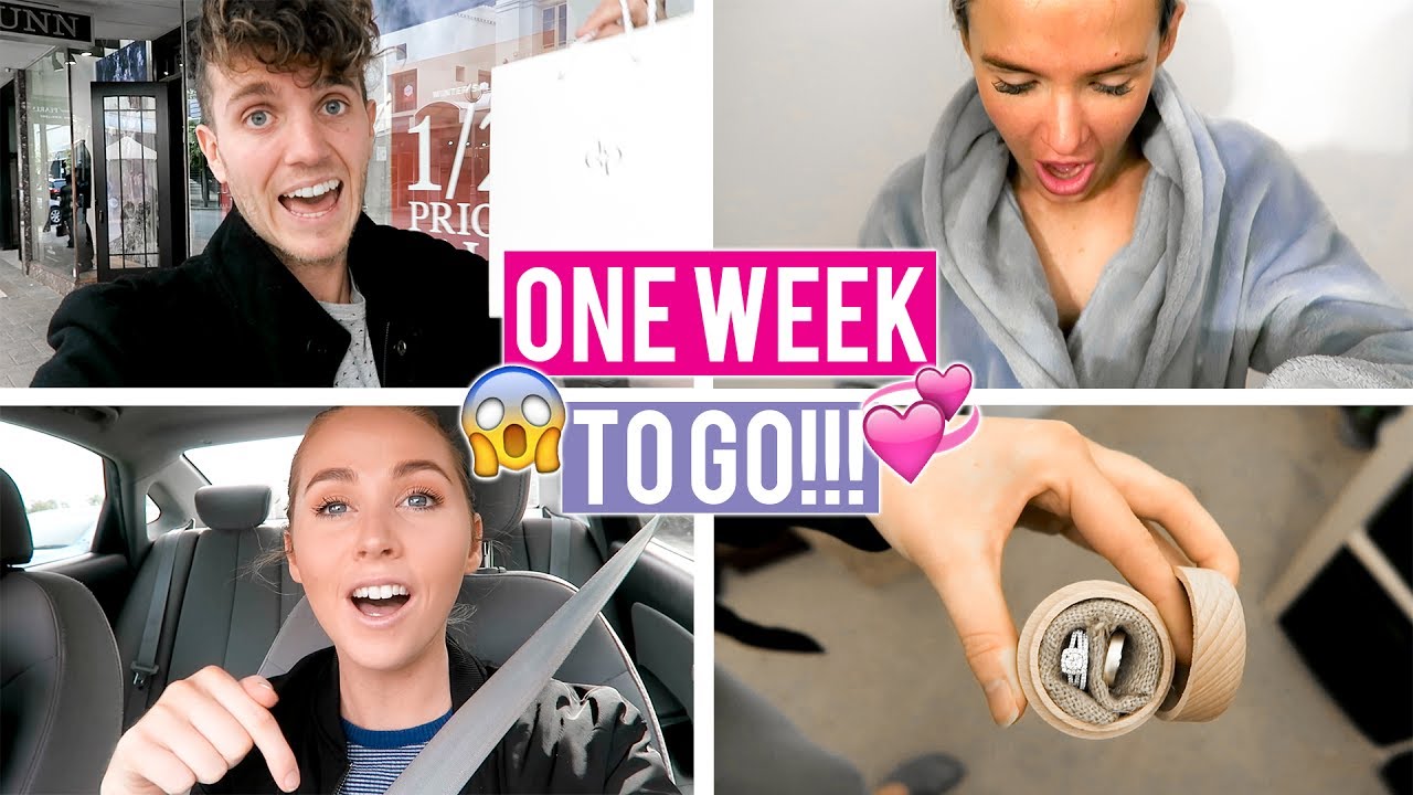 ONE WEEK TO GO!!!!!
